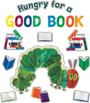 Hungry For A Good Book Bulletin Board St Very Hung, CD-110456