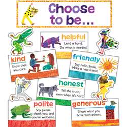 Positive Character Traits Mini Bulletin Board Set , CD-110460
