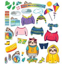 Dress Me For The Weather Bulletin Board Set One Wo, CD-110487