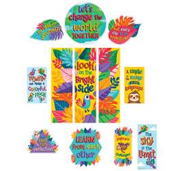 Motivational Mini Bulletin Board Set One World, CD-110491