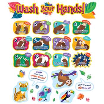 One World Handwashing Bulletin Board Set, CD-110511