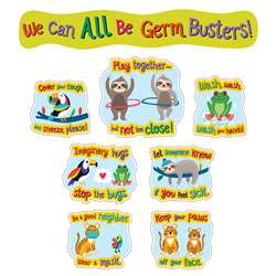 One World Germ Busters Bulletin Board Set, CD-110512