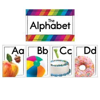 Photographic Alphabet Bulletin Board Set, CD-110517