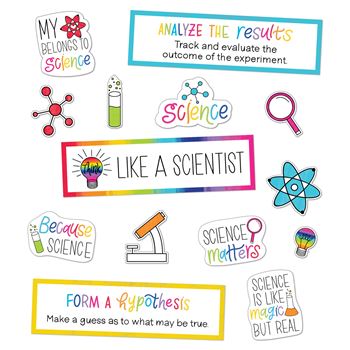 Think Like A Scientist Mini Bulletin Board Set Lig, CD-110536