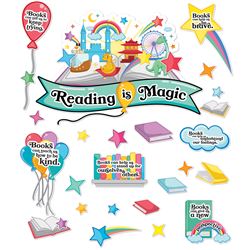Reading Is Magic Bulletin Board Set, CD-110546