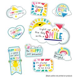 Motivational Mini Bulletin Board St Happy Place, CD-110553