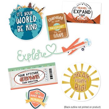 Motivational Mini Bulletin Board St Lets Explore, CD-110557