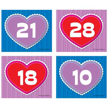 Shop Hearts Calendar Cover Ups - Cd-112553 By Carson Dellosa