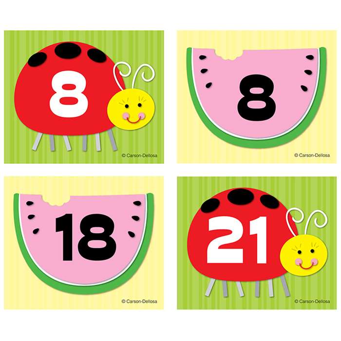 Shop Watermelon Ladybug Calendar Cover Ups - Cd-112562 By Carson Dellosa