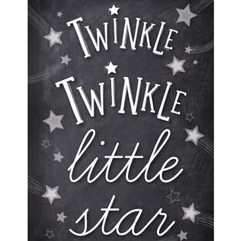 Stars Twinkle Twinkle Chart School Girl Style, CD-114256