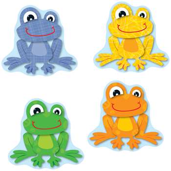 Funky Frogs Cut Outs By Carson Dellosa