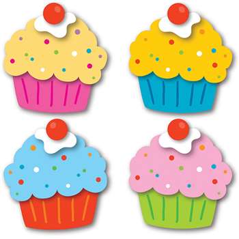 Cupcakes Cut Outs, CD-120196