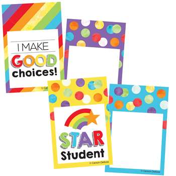 Celebrate Colorful Reward Tags Learning Mini Cutou, CD-120539