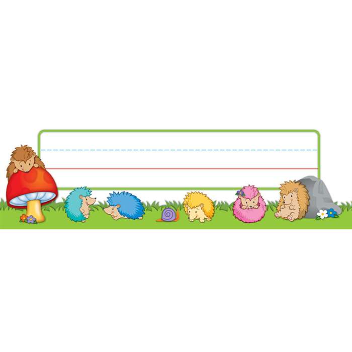 Happy Hedgehogs Nameplates, CD-122032