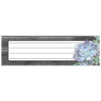 Simply Stylish Succulent Nameplates, CD-122041