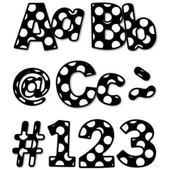 Polka Dot Combo Pack Ez Letters Simply Stylish, CD-130086