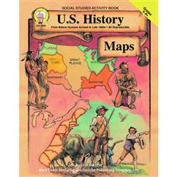 Us History Maps Gr 5-8 By Carson Dellosa
