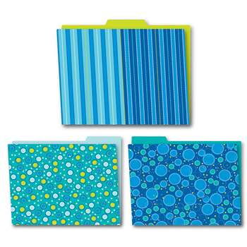 Shop Bubbly Blues Folders 6Pk - Cd-136002 By Carson Dellosa