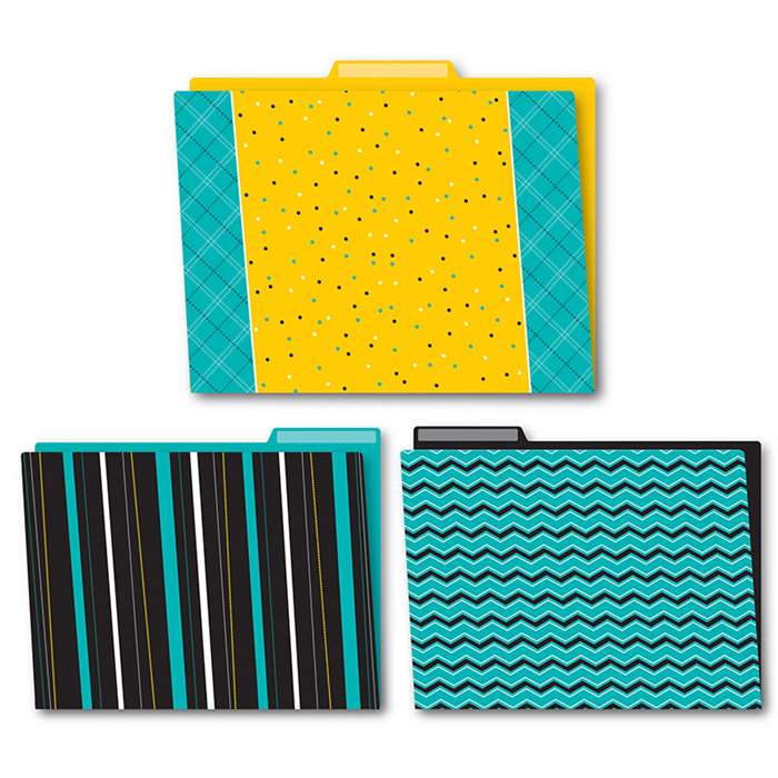 Shop Black White & Bold Folders 6Pk - Cd-136005 By Carson Dellosa