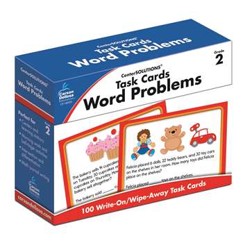 Task Cards Word Problems Gr 2, CD-140102