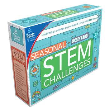 Seasonal Stem Challenges Learning Cards, CD-140351