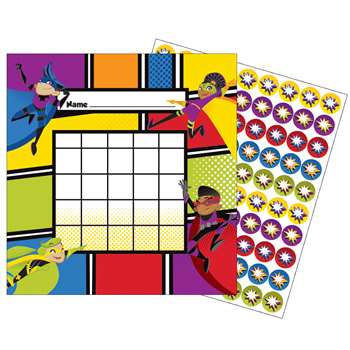 Super Power Mini Incentive Charts, CD-148028