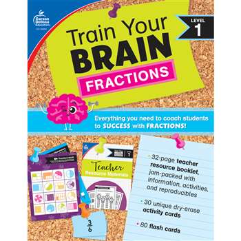 Train Your Brain: Fractions Level 1, CD-149014
