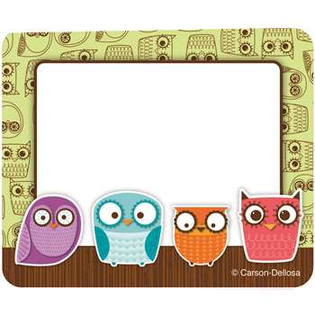 Owls Name Tags By Carson Dellosa