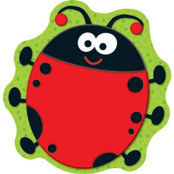 Ladybug Notepad By Carson Dellosa