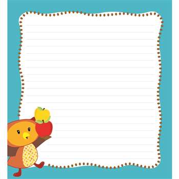 Fall Fun Shape Notepad Gr Pk-8, CD-151089