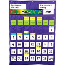 Complete Calendar & Weather Pocket Chart By Carson Dellosa