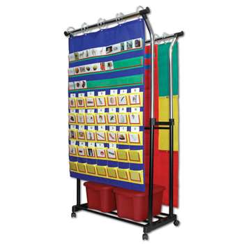 Double Pocket Chart Stand & Accessories By Carson Dellosa