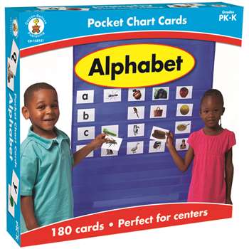 Alphabet Pocket Charts Gr Pk-K By Carson Dellosa