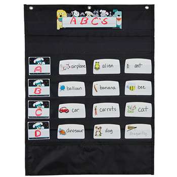 Mini Essential Pocket Chart Black, CD-158571