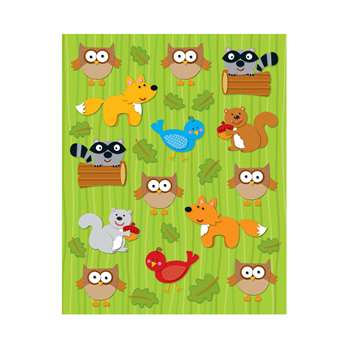 Woodland Animals Shape Stickers 84Pk By Carson Dellosa