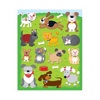 Dogs & Cats Shape Stickers 78Pk By Carson Dellosa