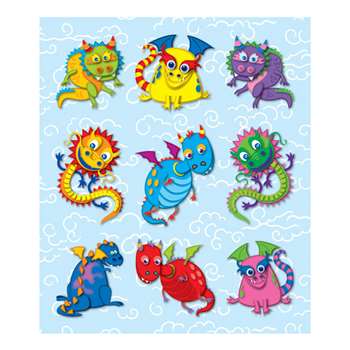 Dragons Prize Pack Stickers By Carson Dellosa