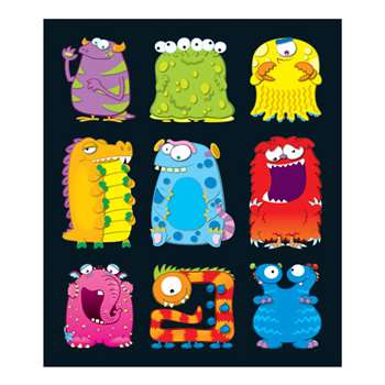 Monsters Prize Pack Stickers By Carson Dellosa
