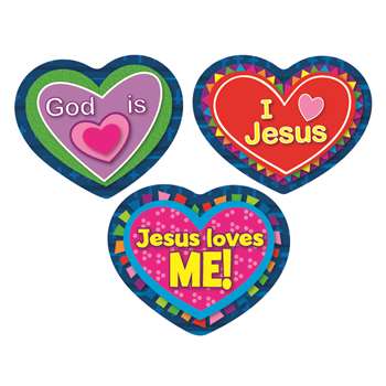 Jesus Loves Me Stickers By Carson Dellosa