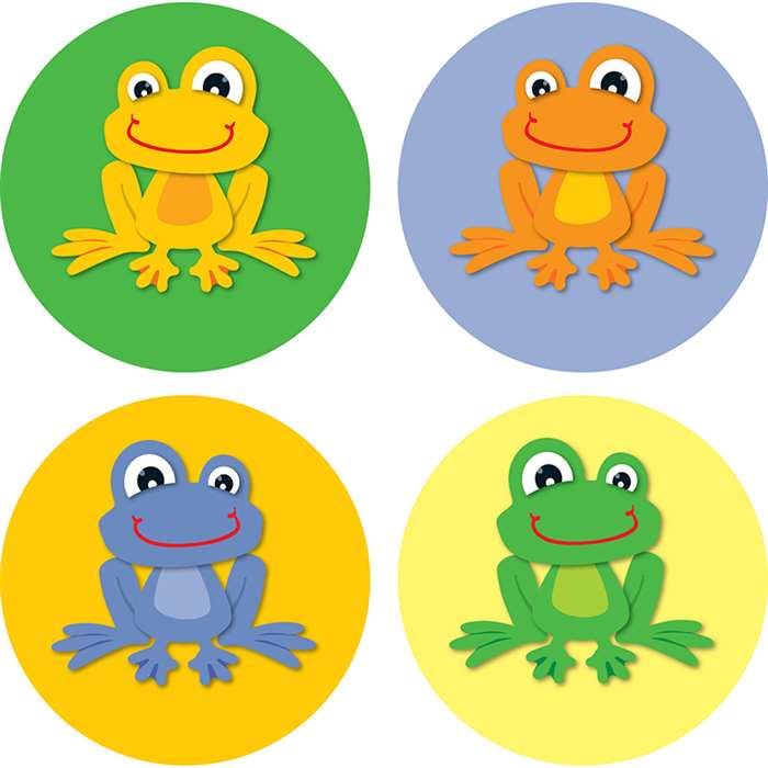 Funky Frogs Chart Seals By Carson Dellosa