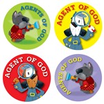 Agent Of God Stickers, CD-168161