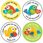 Under His Wings Stickers, CD-168165