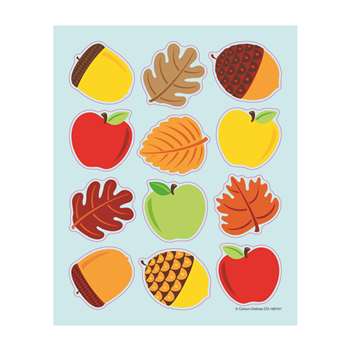 Apples Acorns & Leaves Shape Stickers, CD-168191