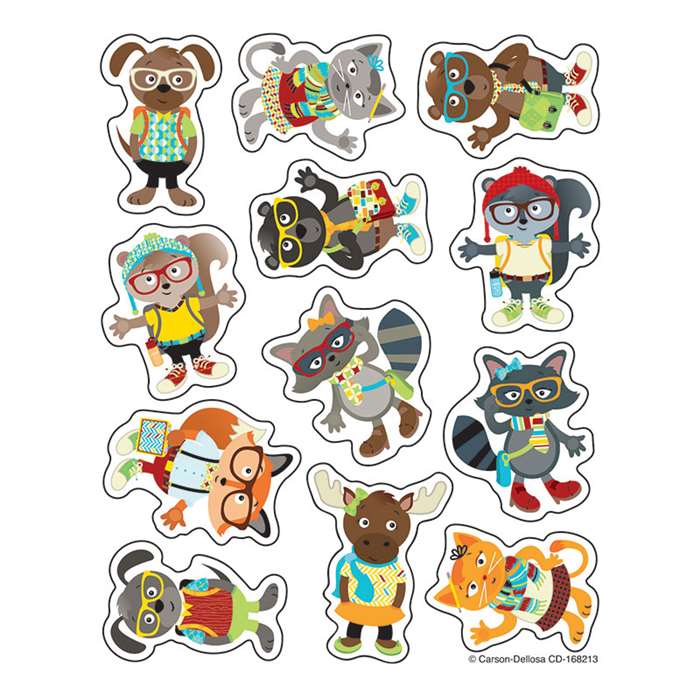 Hipster Shape Stickers, CD-168213