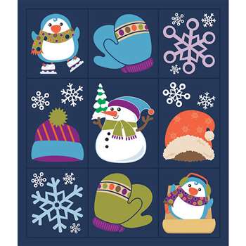 Winter Fun Stickers Grades Pk-5 Prize Pack, CD-168223