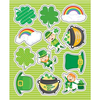 St Patricks Shape Stickers Gr Pk-5, CD-168224