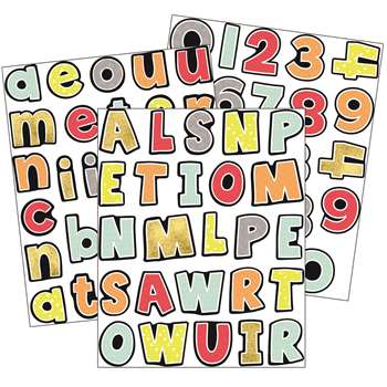 Aim High Letters Numbers Gr Pk-5 Value Stickers, CD-168245