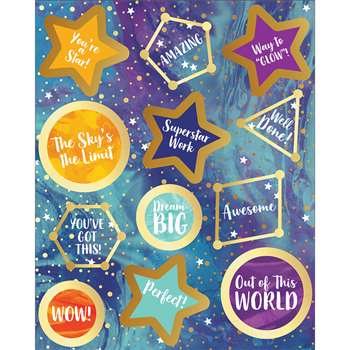 Motivators Motivational Stickers Galaxy, CD-168274