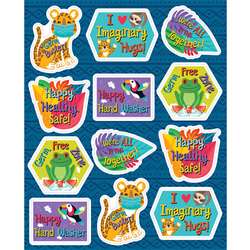 GERM BUSTERS SHAPE STICKERS - CD-168303