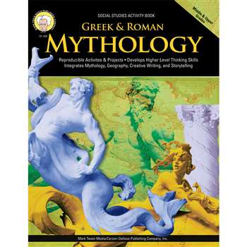 Greek And Roman Mythology Gr 5-8 By Carson Dellosa